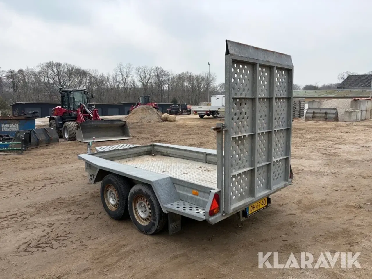Billede 3 - Maskinetrailer Gewe 2700GV 2700kg - 2-akslet