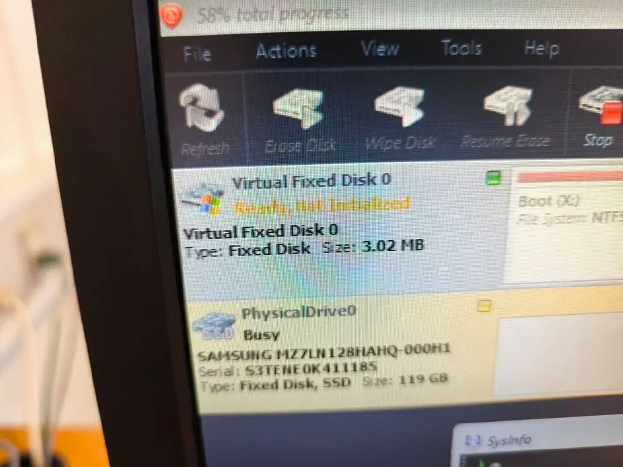 Billede 6 - Skærm 22" m. tastatur HP L2206w (PC medfølger ikke)