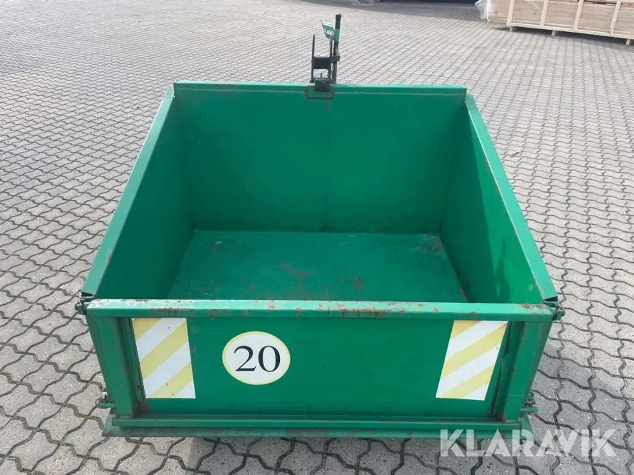 Billede 2 - Transportkasse DK-TEC med tip funktion