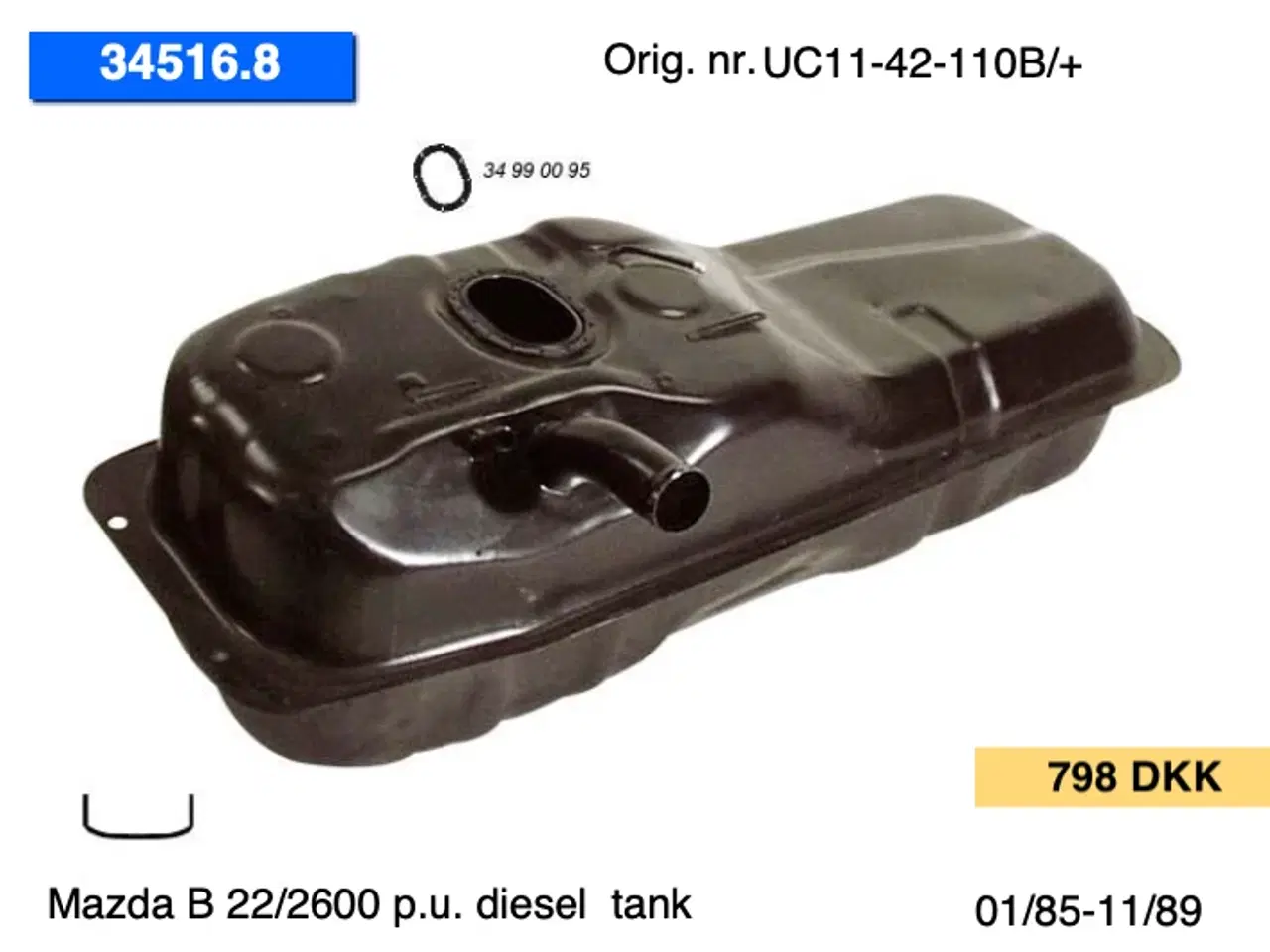 Billede 7 - Nye Mazda 121/B pu/MX3 tanke m.m.