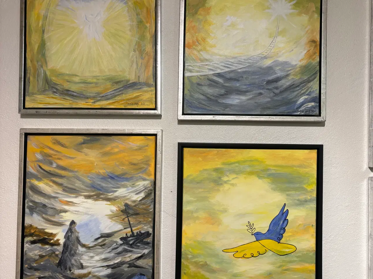 Billede 1 - Akrylmalerier religiøse