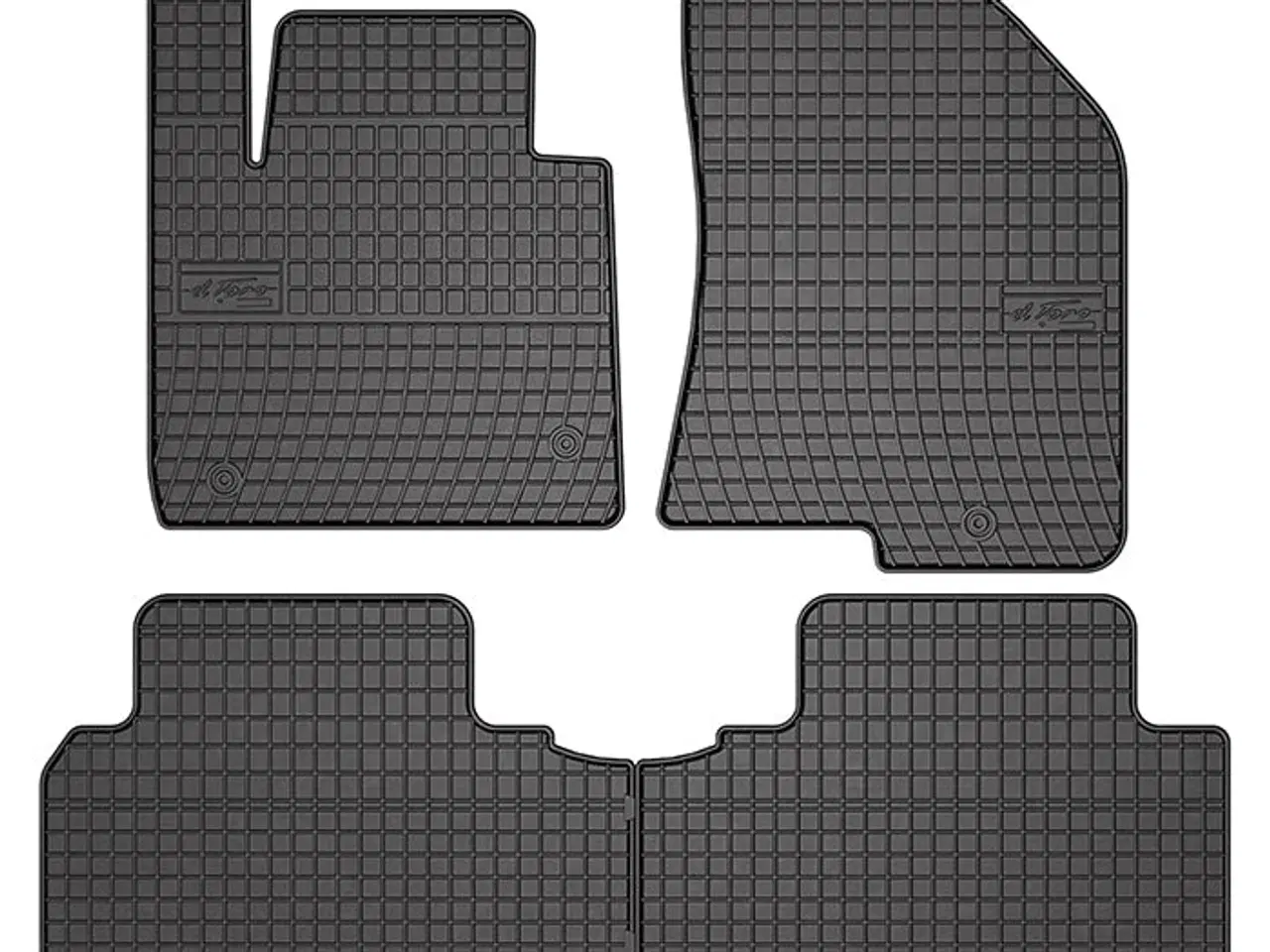 Billede 1 - Gummimåtter Kia Carens IV minivan, 2013-2019