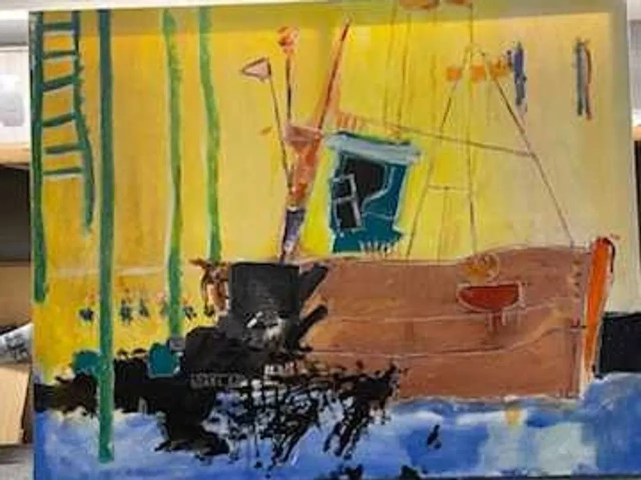 Billede 4 - Litografier/ lidt større kunsttryk/ malerier