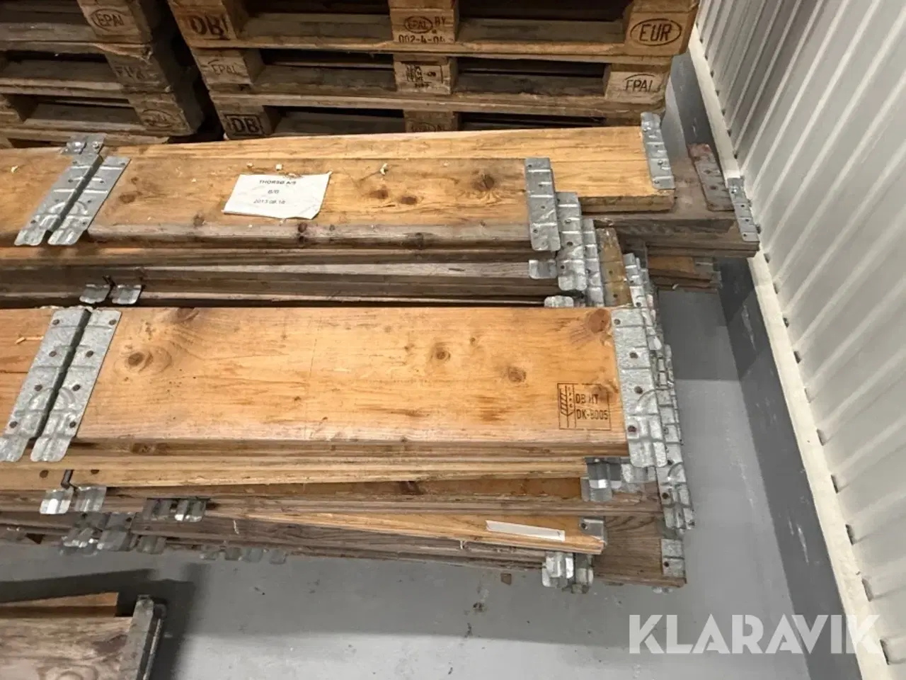 Billede 6 - Paller med pallerammer EPAL - cirka 42 styk