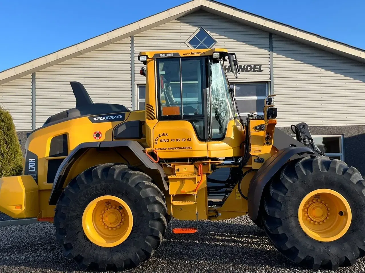 Billede 4 - Volvo L 70 H H2 AGRICULTURE DK-maskine, Co-Pilot & med 750mm Michelin MEGA X BIB hjul.  HUSK også udlejning, også med forkøbsret.
