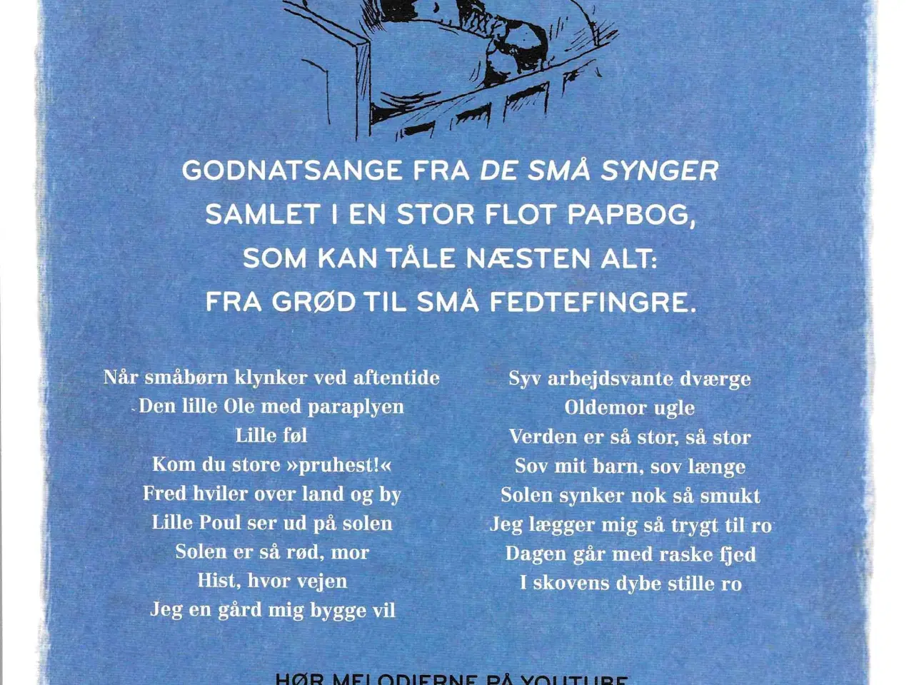 Billede 5 - BOG: DE SMÅ SYNGGER GODNATSANGE - INKL. forsendels