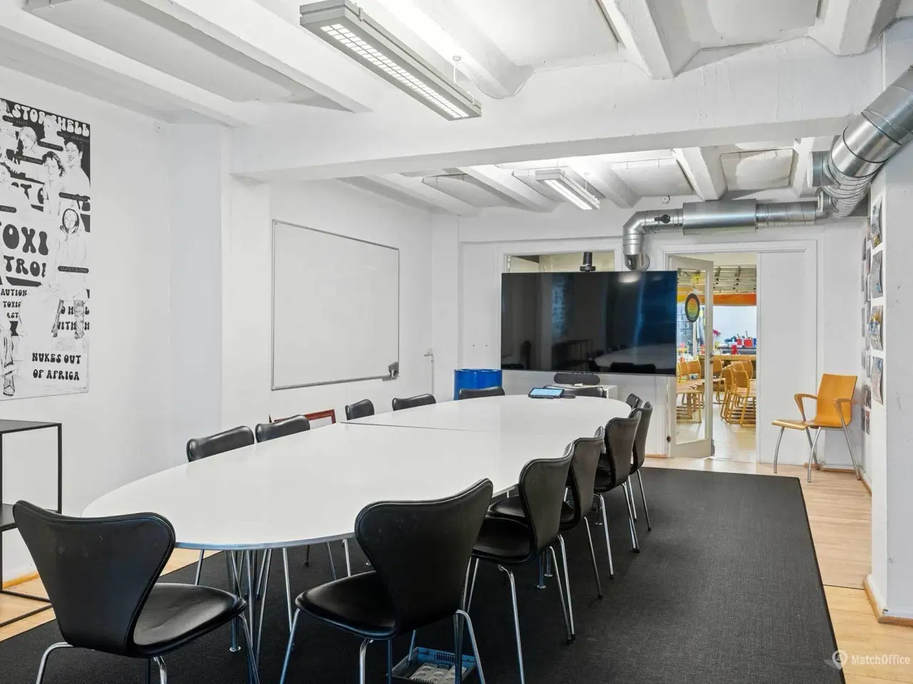 Billede 7 - Kontorlejemål med rå detaljer og moderne faciliteter - tæt på Islands Brygge metrostation.