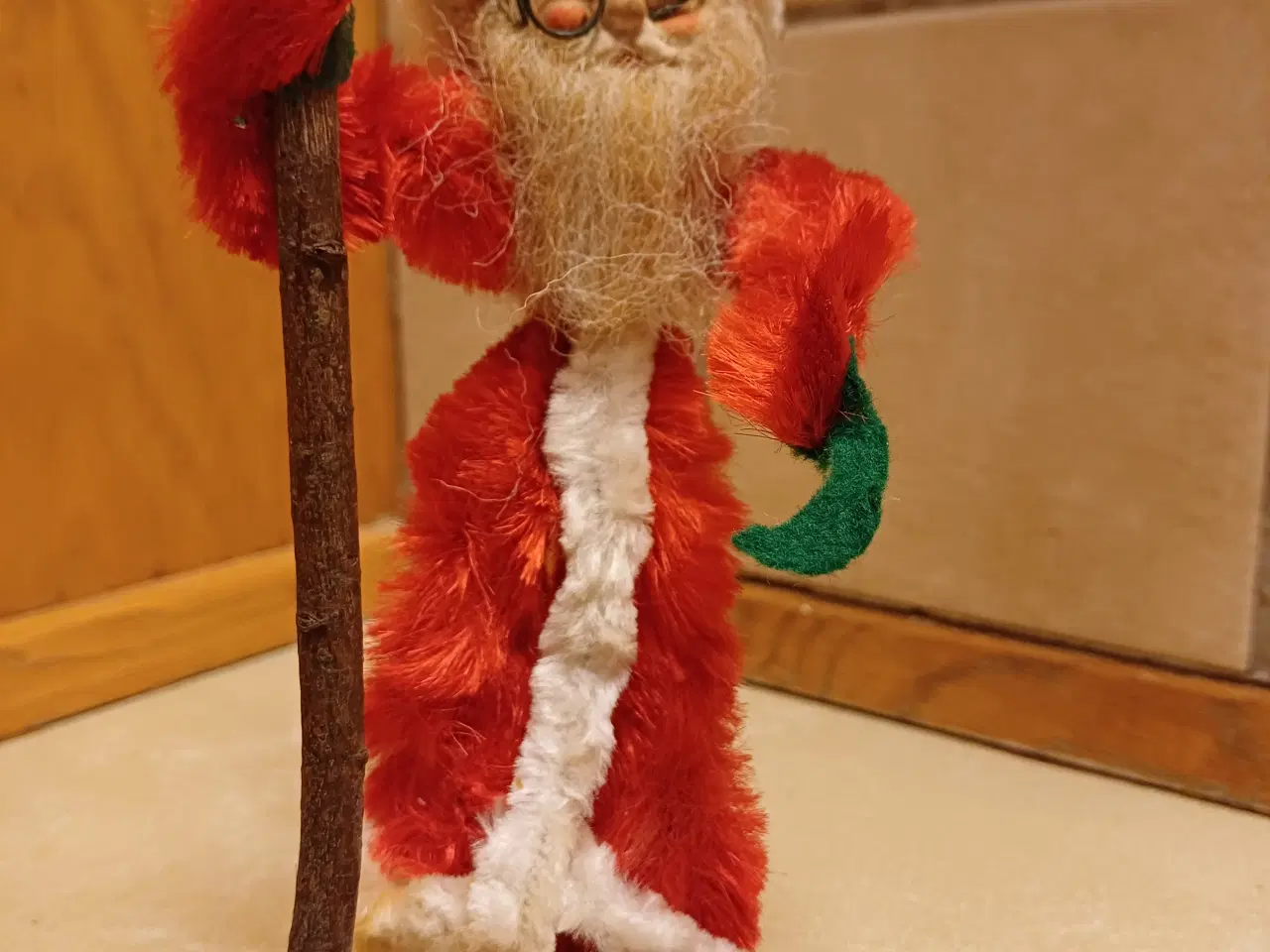 Billede 1 - Gammel chenille julemand