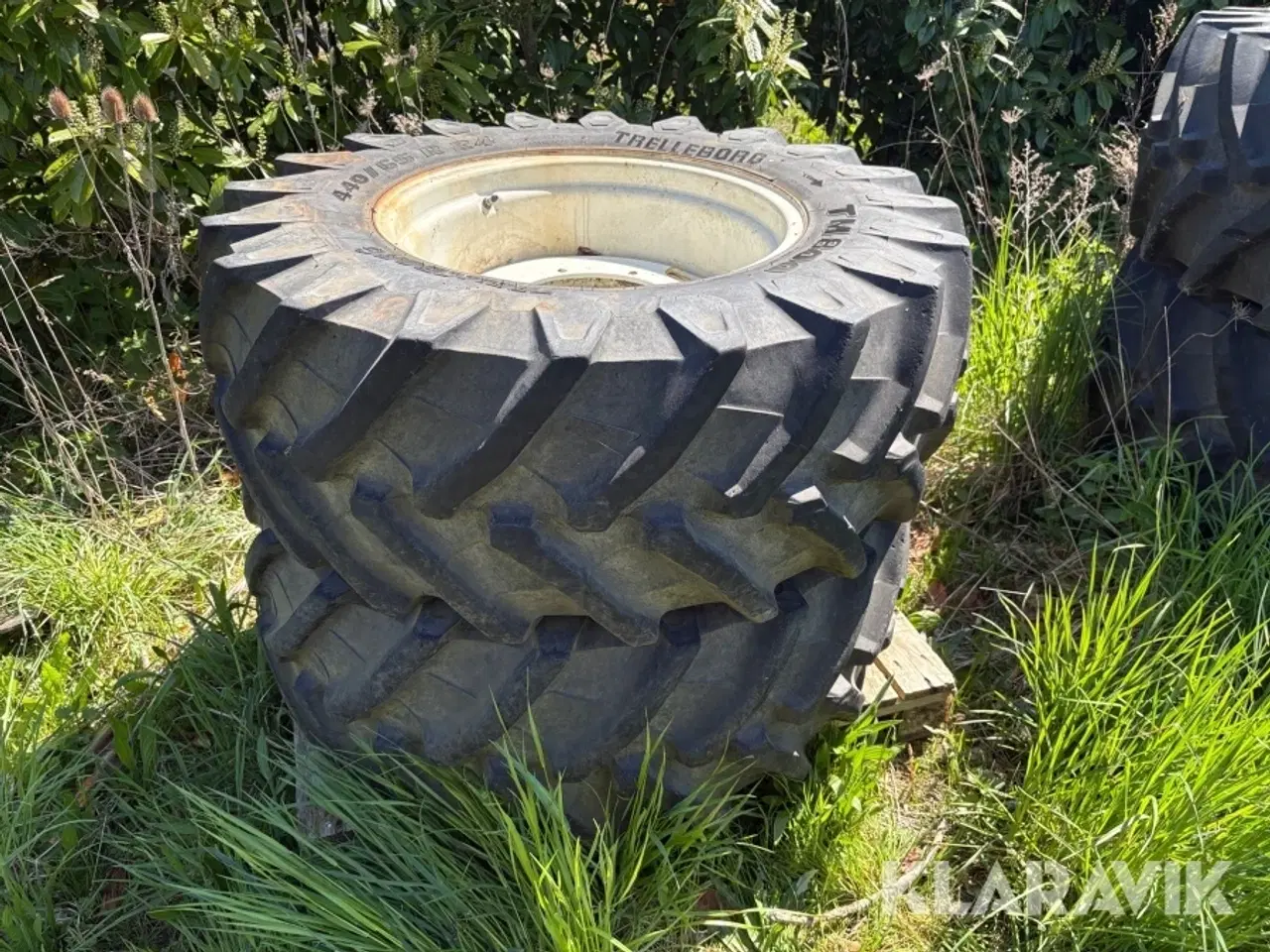 Billede 1 - Traktor fordæk Trelleborg Tm800