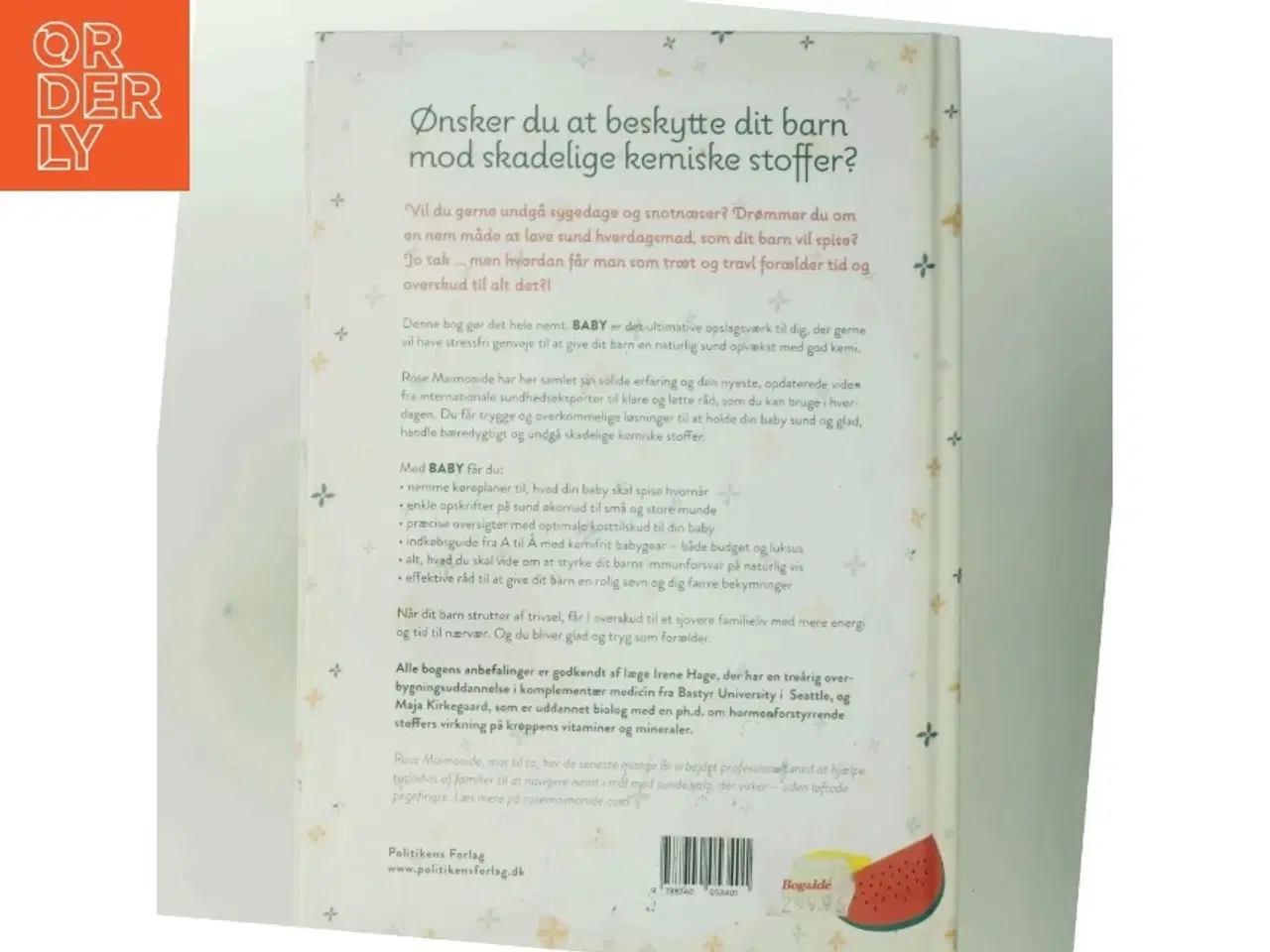 Billede 3 - Baby : 100 % naturlig : stressfri guide til en sund baby uden kemi af Rose Maimonide (Bog)