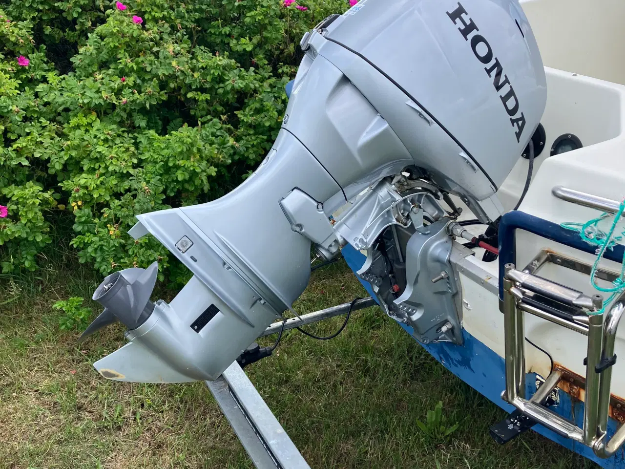 Billede 4 - Ryds 485 med 50hk Honda motor og bådtrailer.