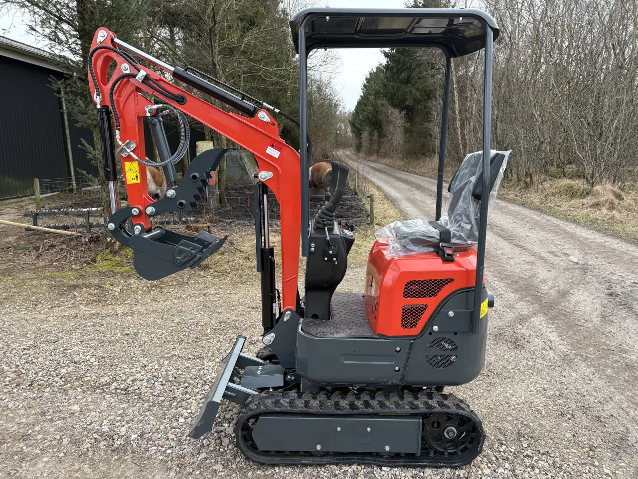 Billede 2 - 1000/900 kg Minigraver.