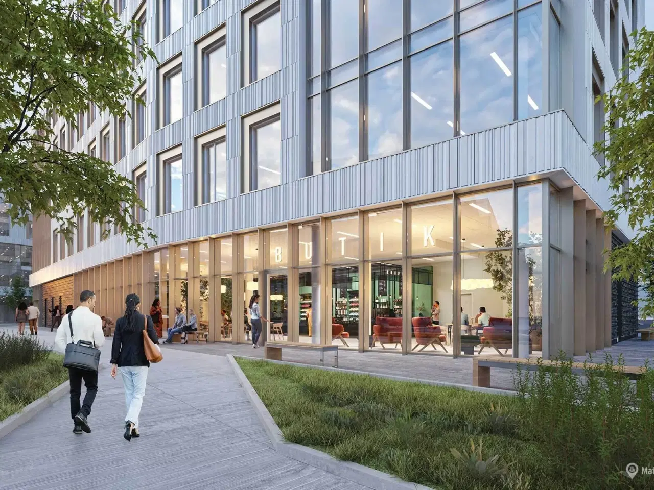 Billede 4 - Højloftet eksponeret butik, showroom eller café i Nordhavn