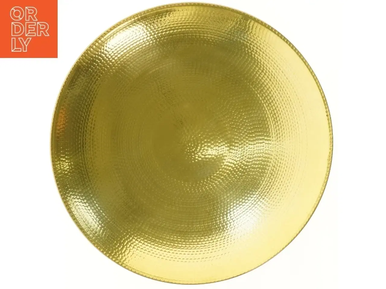 Billede 3 - Dekorativt guld fad fra IKEA (str. Ø 44 cm)