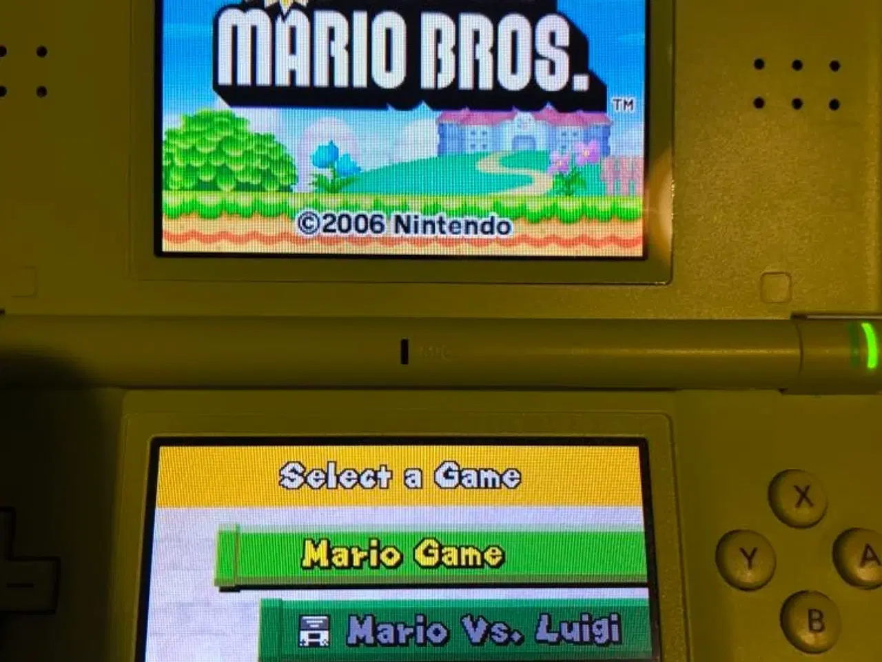 Billede 2 - ds lite + New Super Mario Bros+Super Mario World