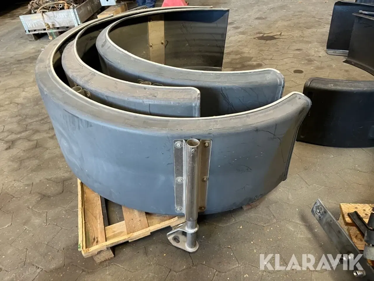 Billede 9 - Hjulskærme LAG 3 stk med beslag