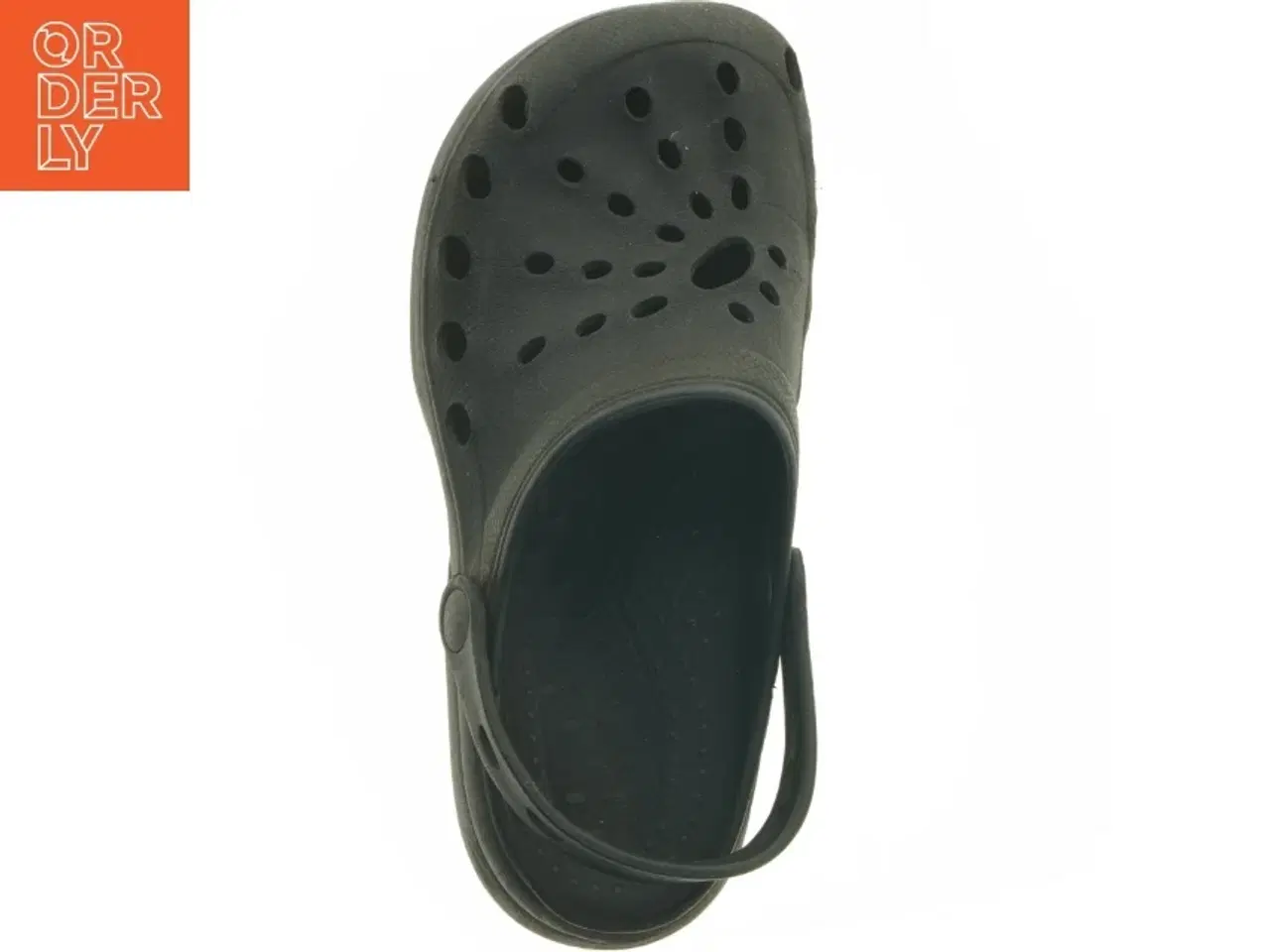 Billede 4 - Sort plast clogs (svarer til 36/37str. 38/39 )
