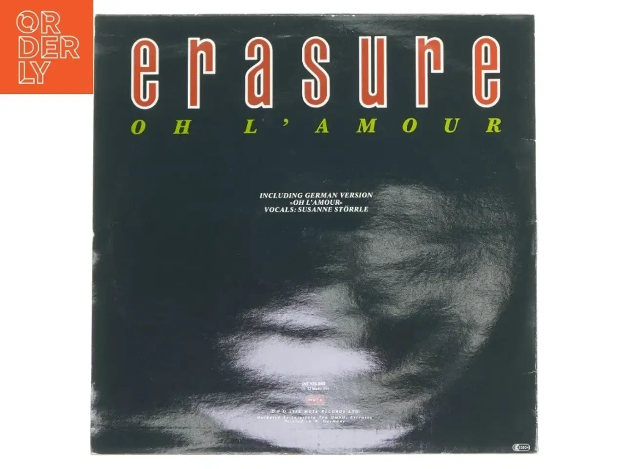 Billede 1 - Erasure - Oh L'Amour plade