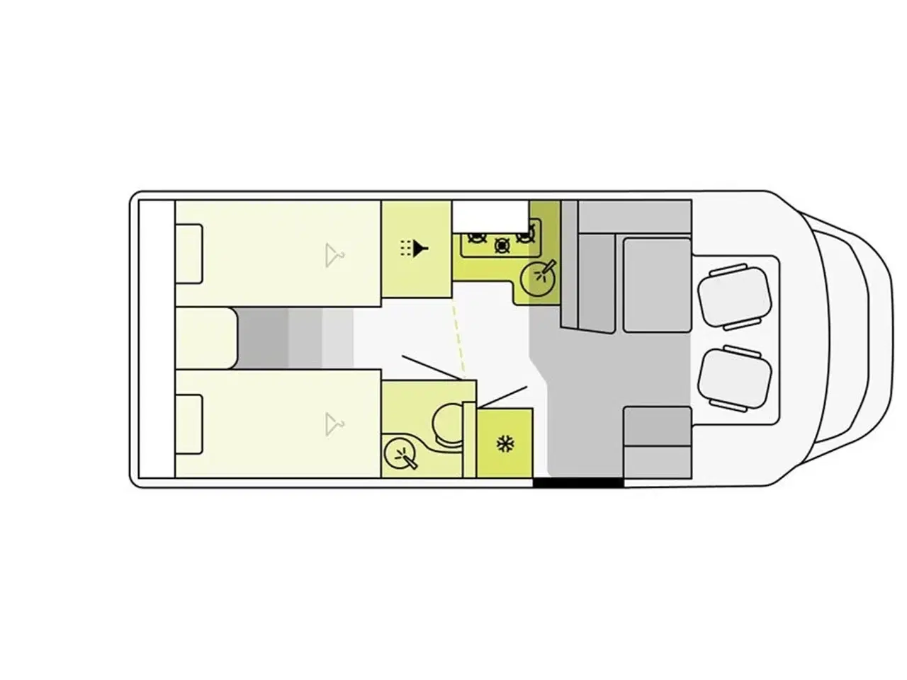 Billede 23 - 2025 - Etrusco T 7400 SB   Lækker Autocamper med Automatgear fra Hinshøj Caravan