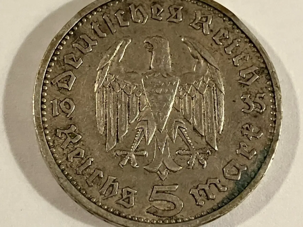 Billede 1 - 5 Mark 1935 Germany - Dårlig stand