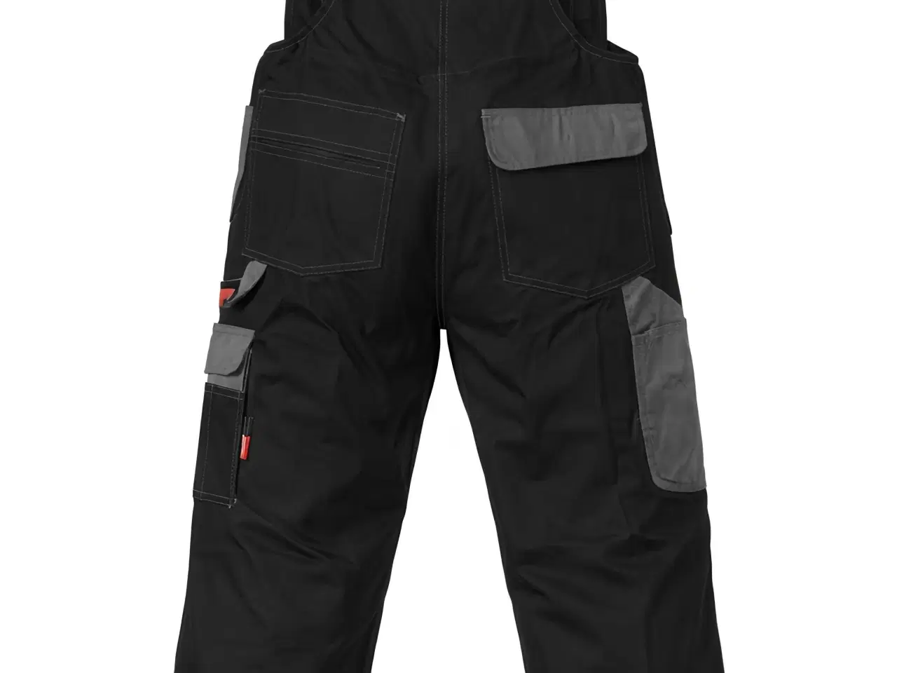 Billede 2 - Fristads Icon Overalls (Sort/Grå) – Slidstærkt arb