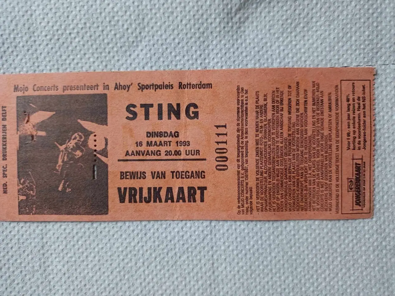 Billede 6 - Originale koncertbilletter Sting og The Police 