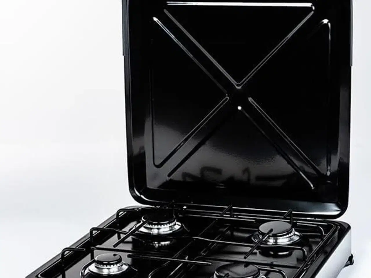 Billede 2 - Gasbordkomfur Ravanson K-04TB – 4 kogezoner, sort