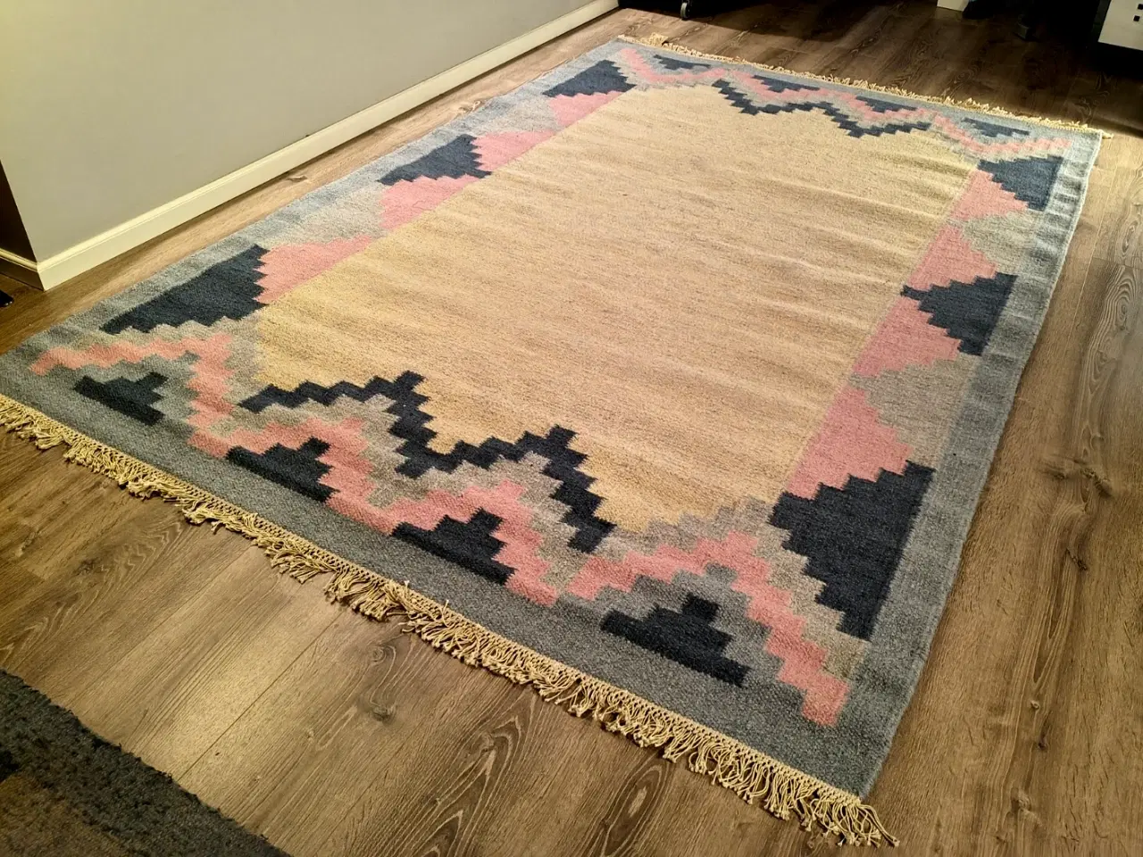 Billede 3 - Kelim Tæppe:  -  (200 x 300 cm)