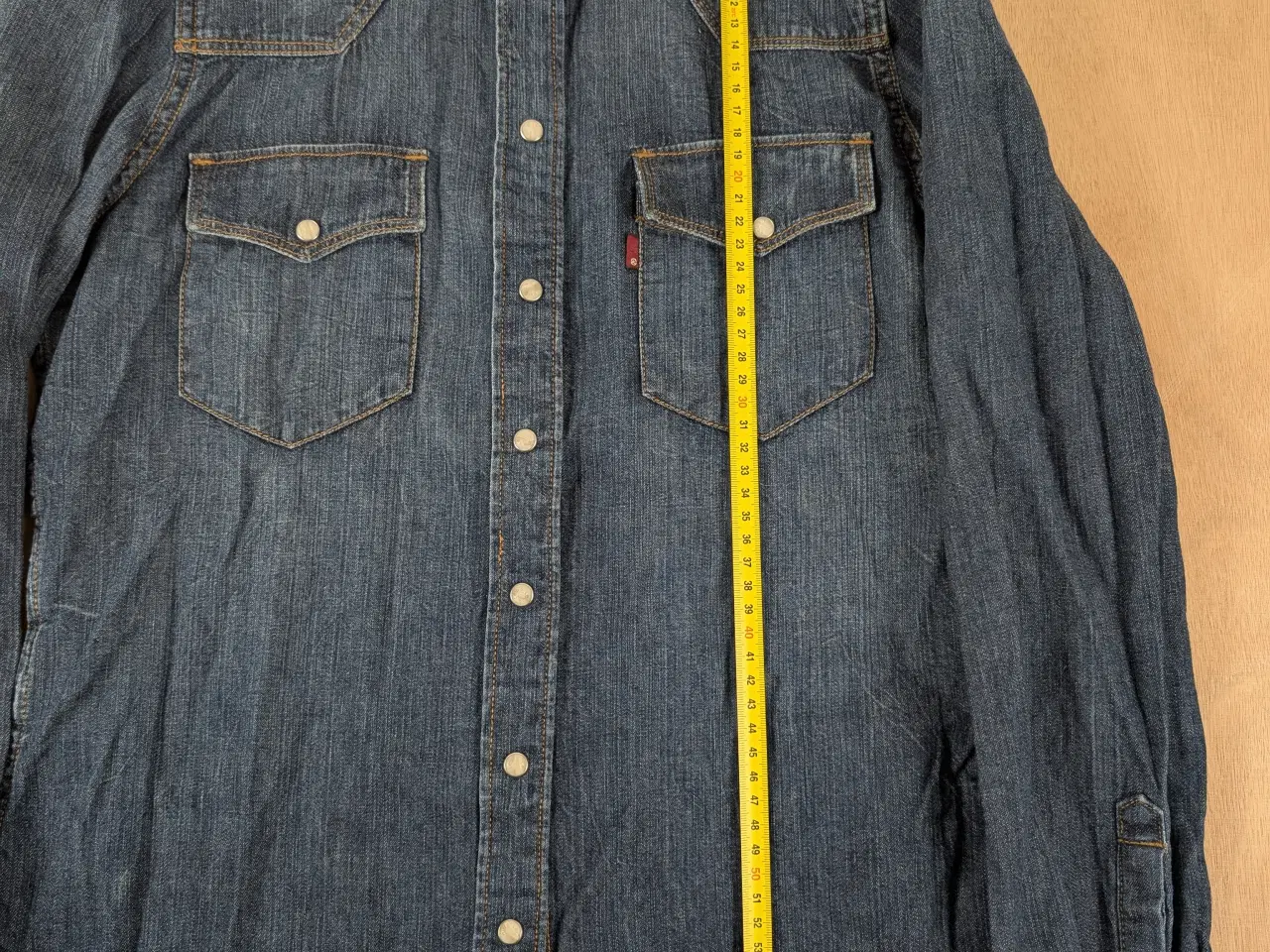 Billede 11 - Levi's blå skjorte, størrelse S