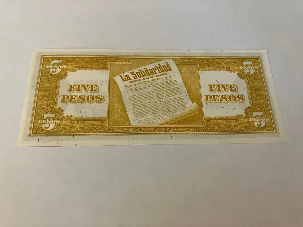 Billede 2 - 5 Pesos Philippines 1949