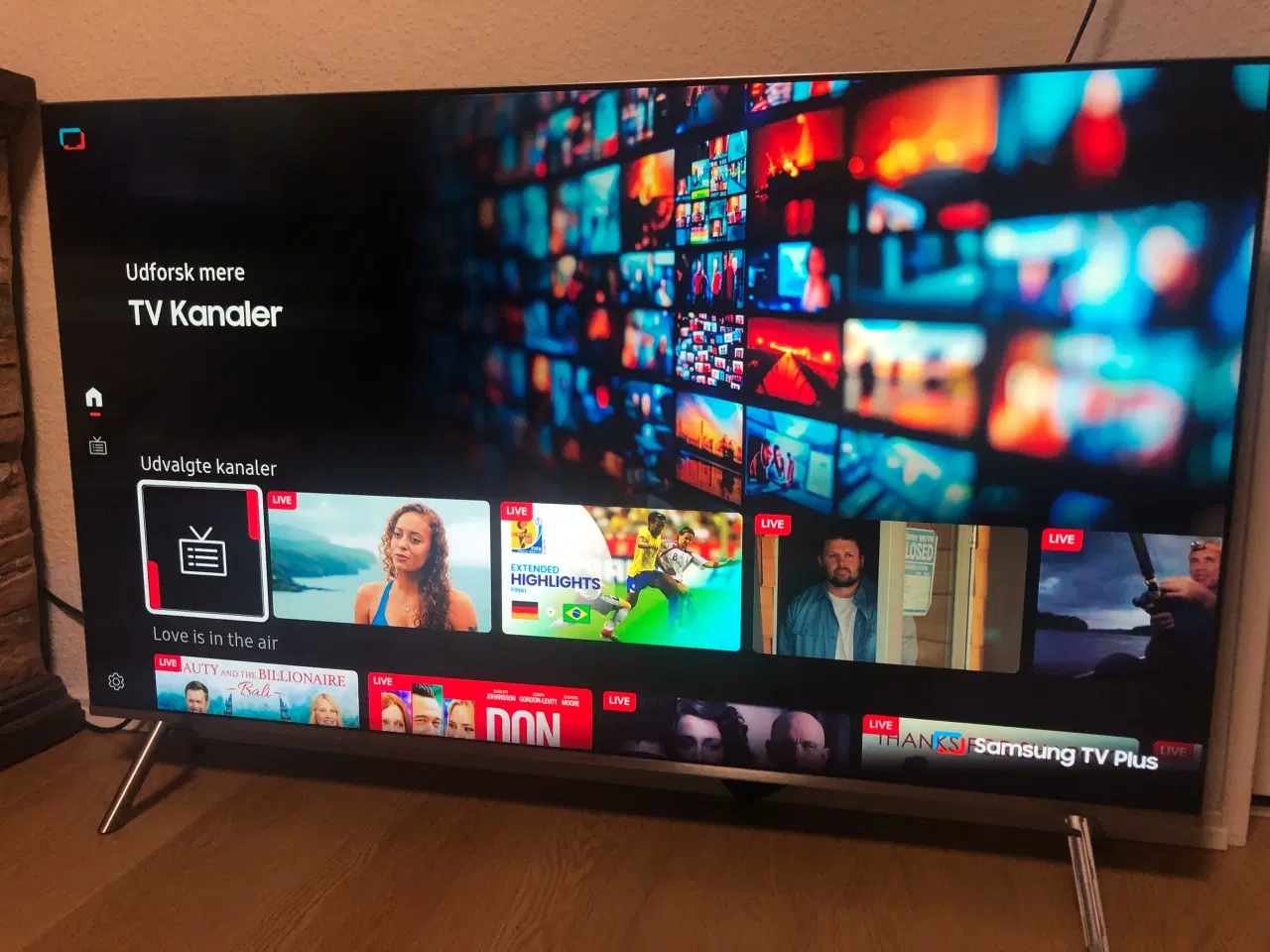 Billede 1 - Samsung smart TV 55” 4K LED Wifi HDR. Brugt 1 år 