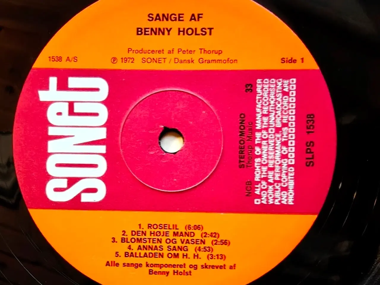 Billede 4 - LP, Agitpop/Benny Holst x8