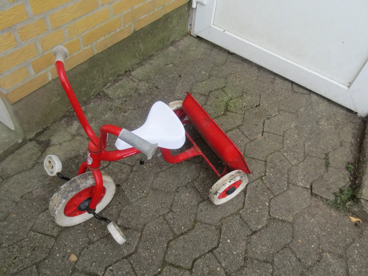 Billede 3 - 2 stk Winther 3 hjulet cykler med tippelad 