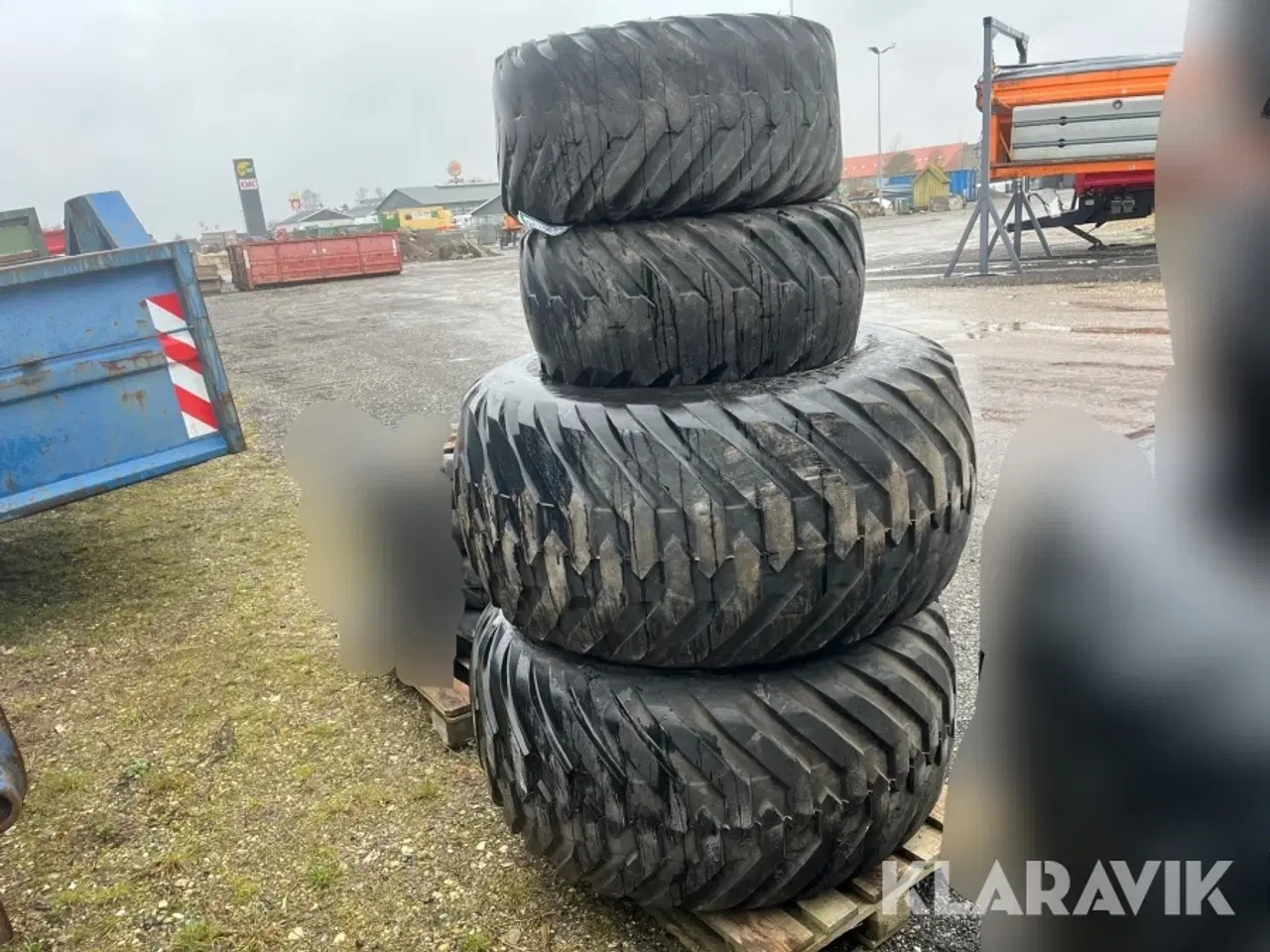 Billede 4 - Græsdæk med fælge 4 styk - fra New Holland TNF