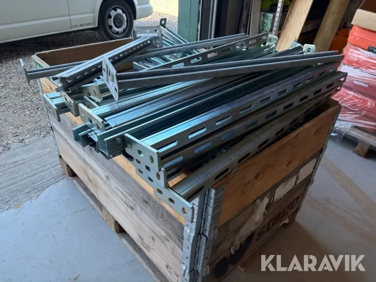 Billede 4 - Lot med assorterede montageskinner