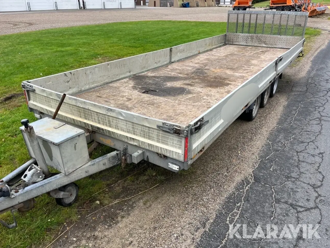 Billede 2 - Maskintrailer VA 3 akslet 3500 kg
