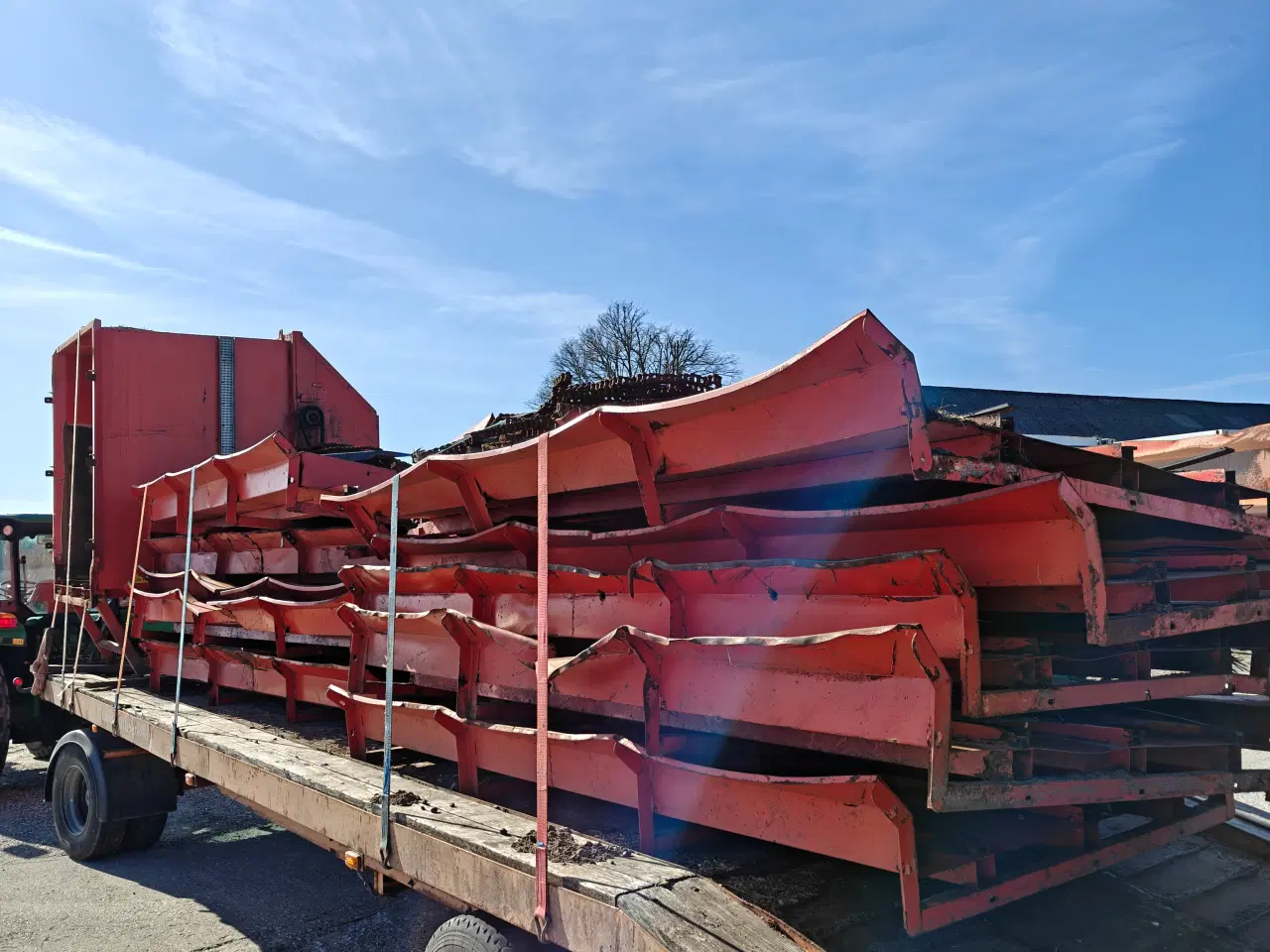 Billede 9 - Linka halmoprivet til bigballer