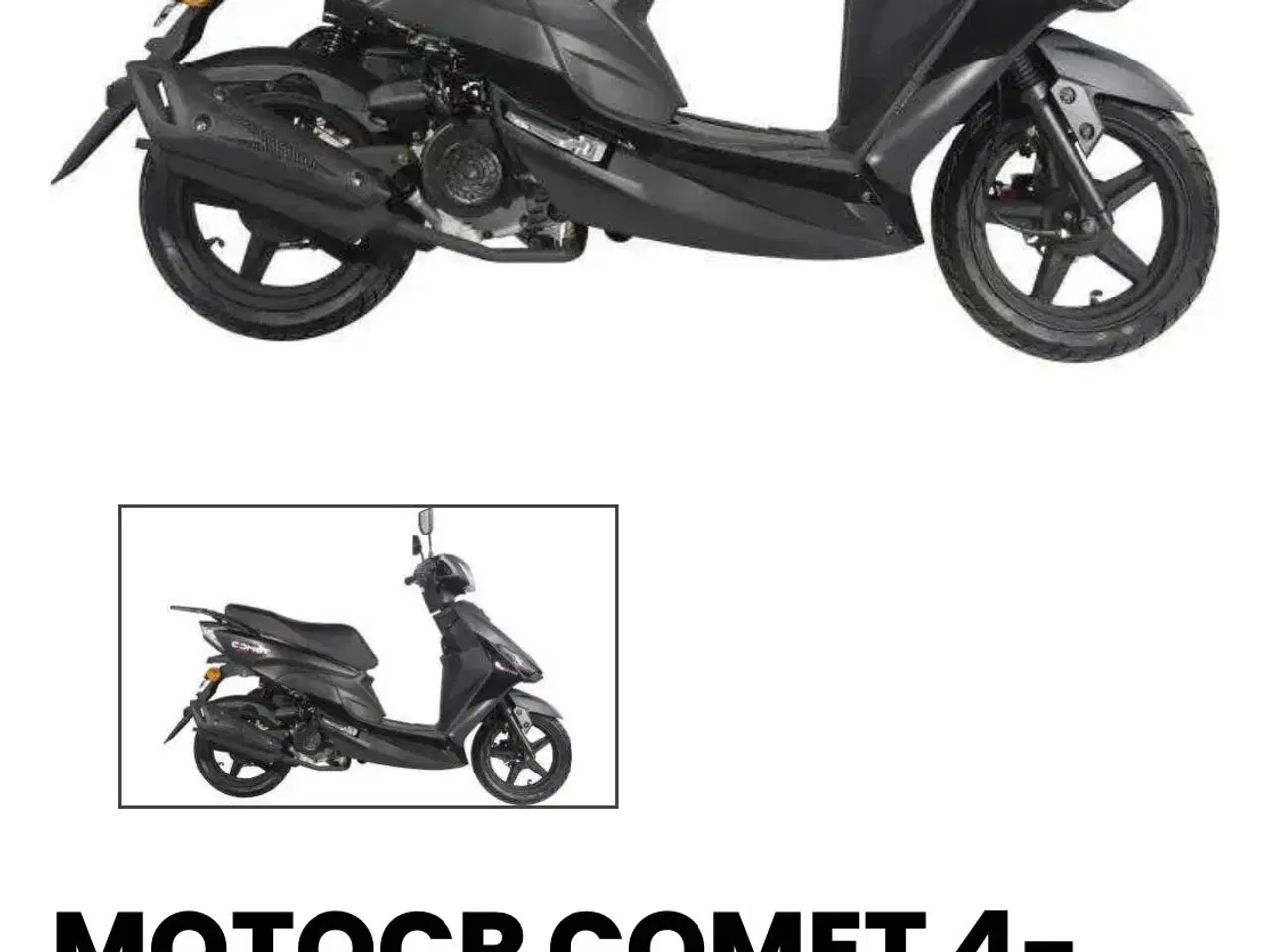Billede 1 - Scooter PGO Comet 4-takt inkl. SMK hjelm