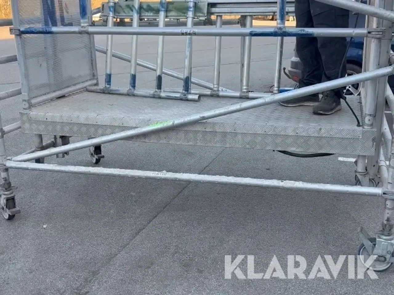 Billede 2 - Elektrisk stillads Lock Hard Mobile acces platform