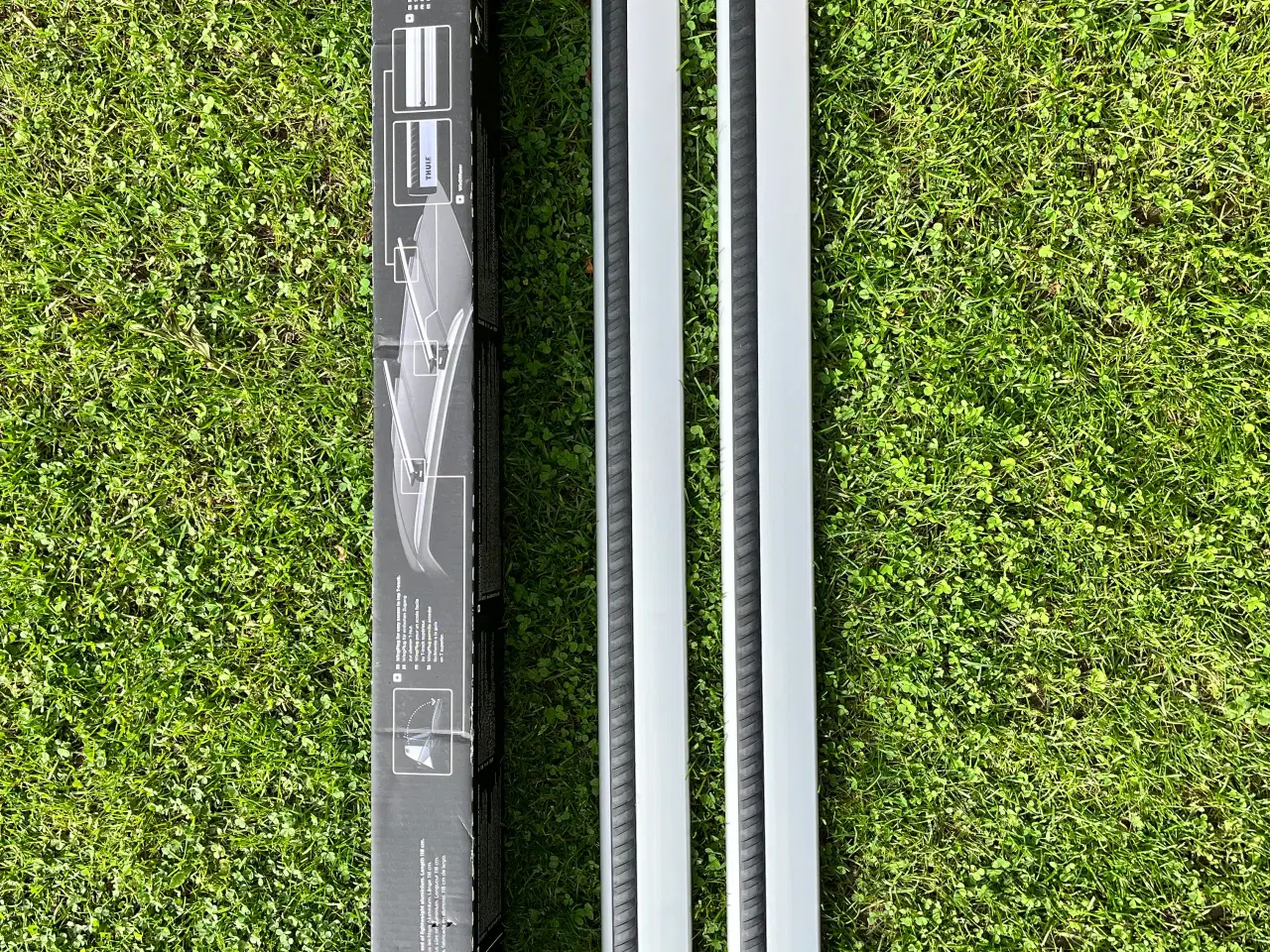 Billede 1 - Thule wingbar 961 tagbøjler og Rapid System 753 sæ