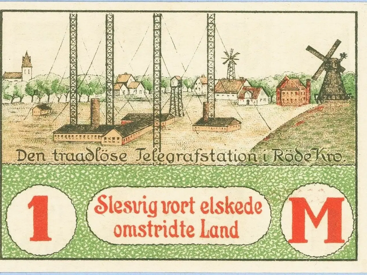 Billede 2 - Rødekro. Nødpengeseddel 1920