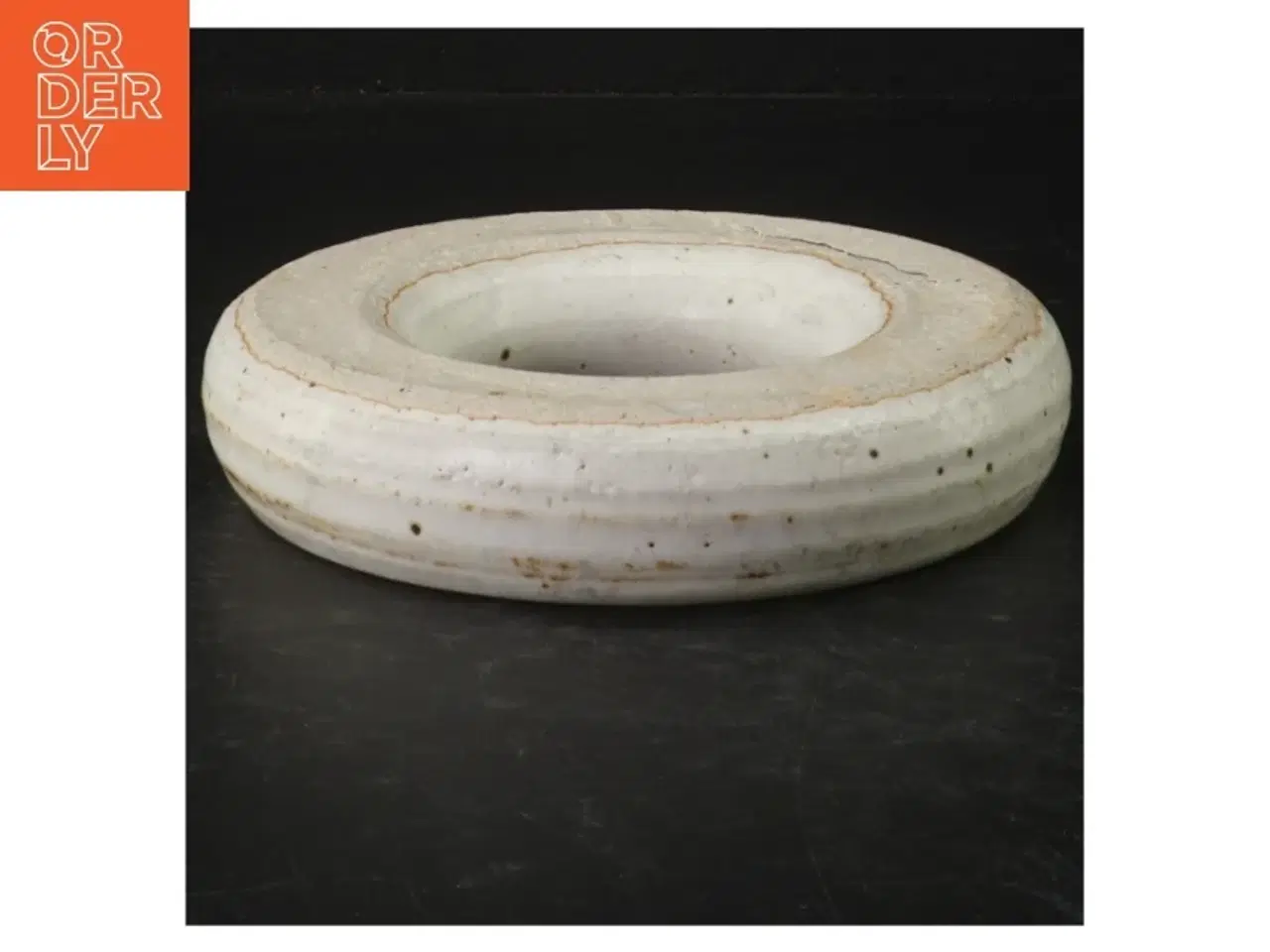 Billede 2 - Keramik lysestage (str. Ø. 16 cm)
