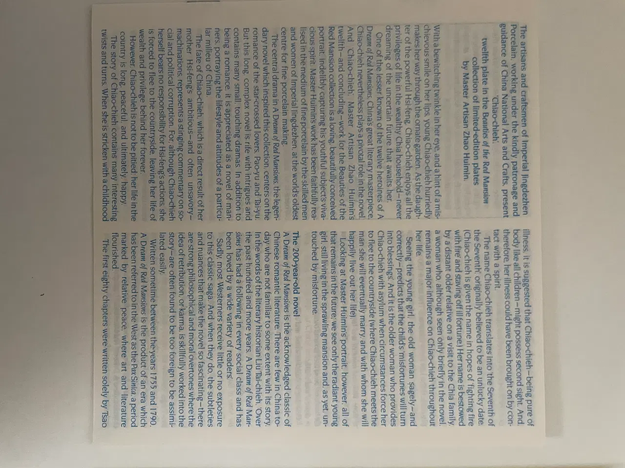 Billede 9 - Kinesiske platter, håndmalet, 12 stk.