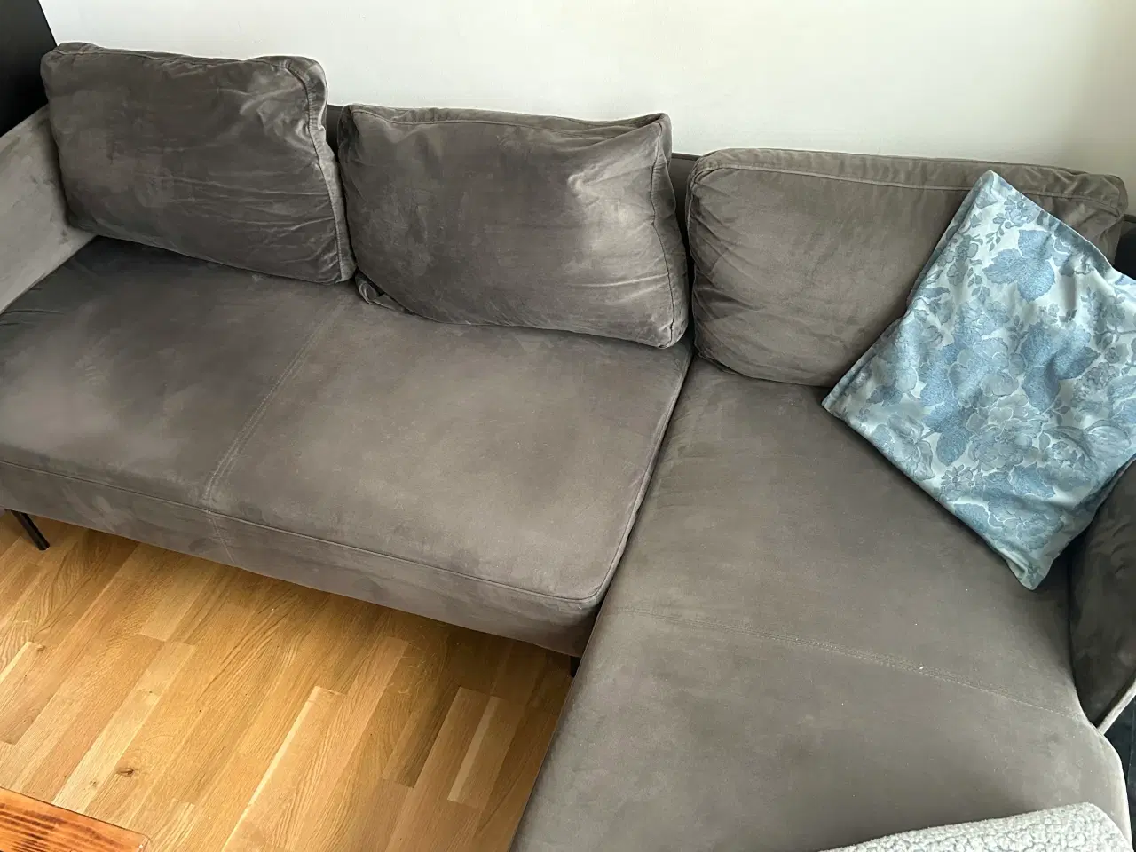 Billede 2 - Sofa med chaiselong