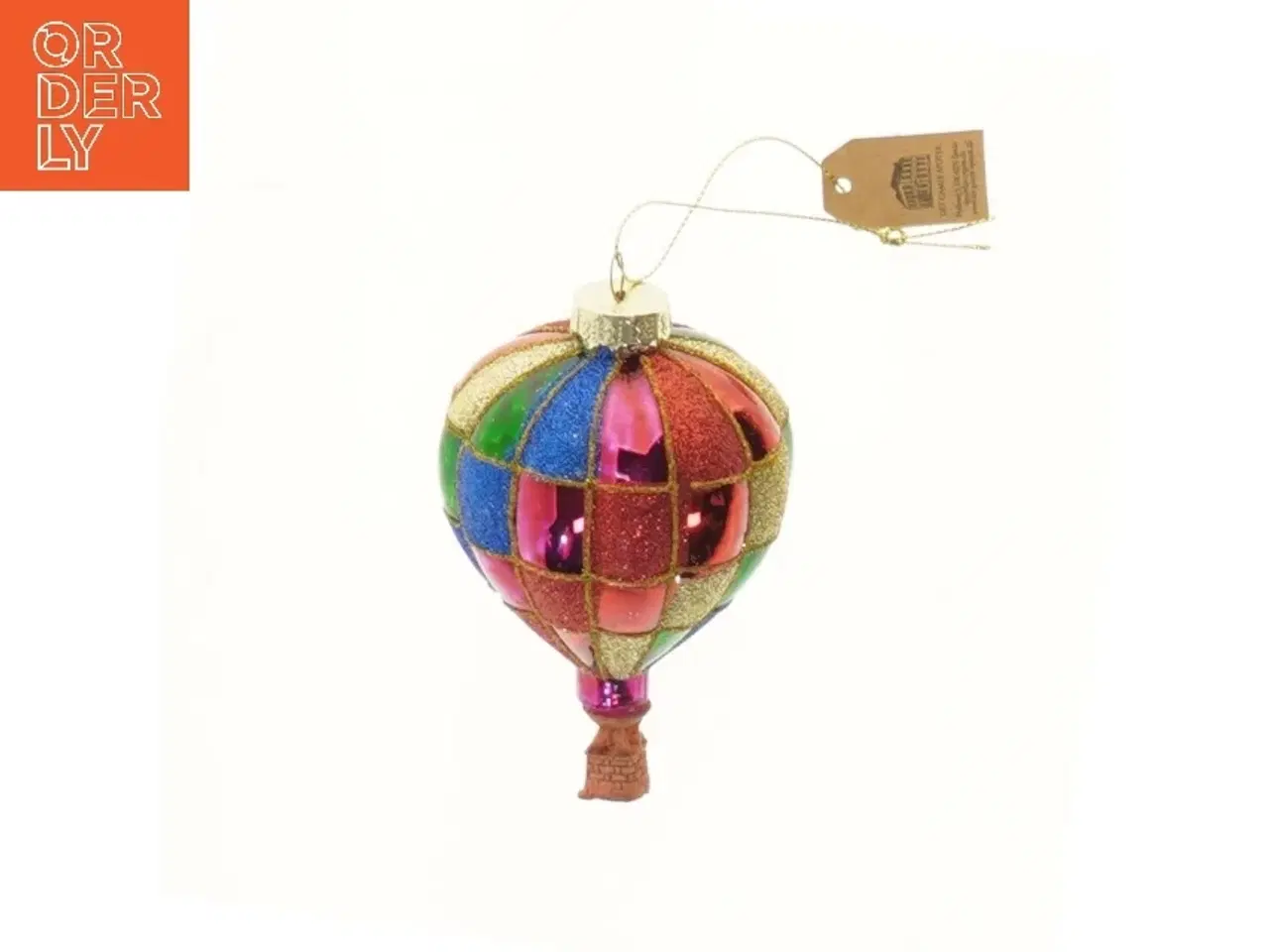 Billede 1 - Luftballon julekugle fra Det Gamle Apotek (str. 13 cm)