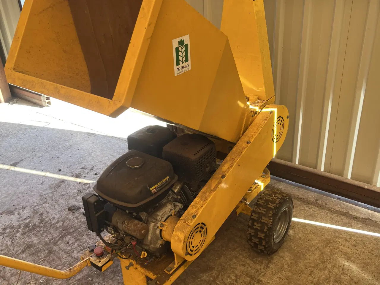 Billede 1 - Flishugger med benzin motor 