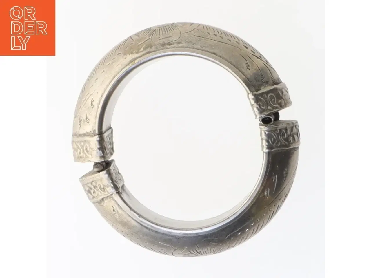 Billede 1 - Vintage sølv armbånd (str. Ø 8,5 cm)