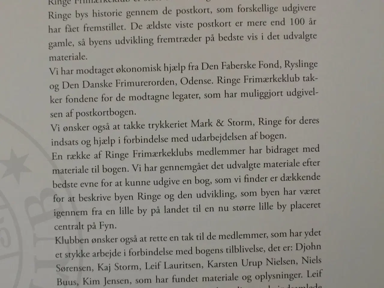 Billede 2 - ringe - kort fortalt, ved ringe frimærkeklub,: 