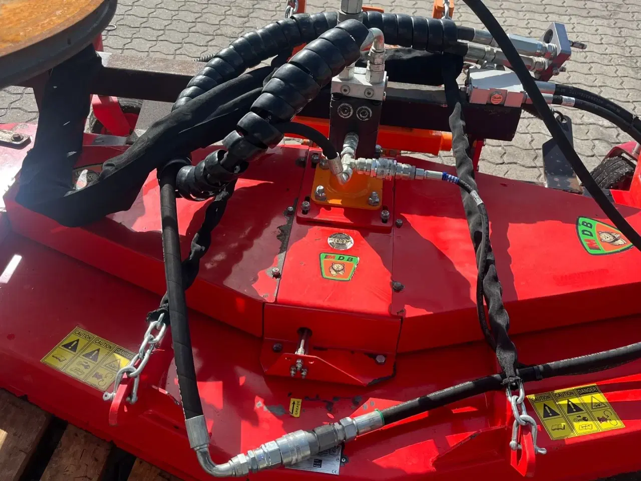 Billede 5 - MDB fm 180 180cm hydraulisk klipper med side klipper(under hegns)