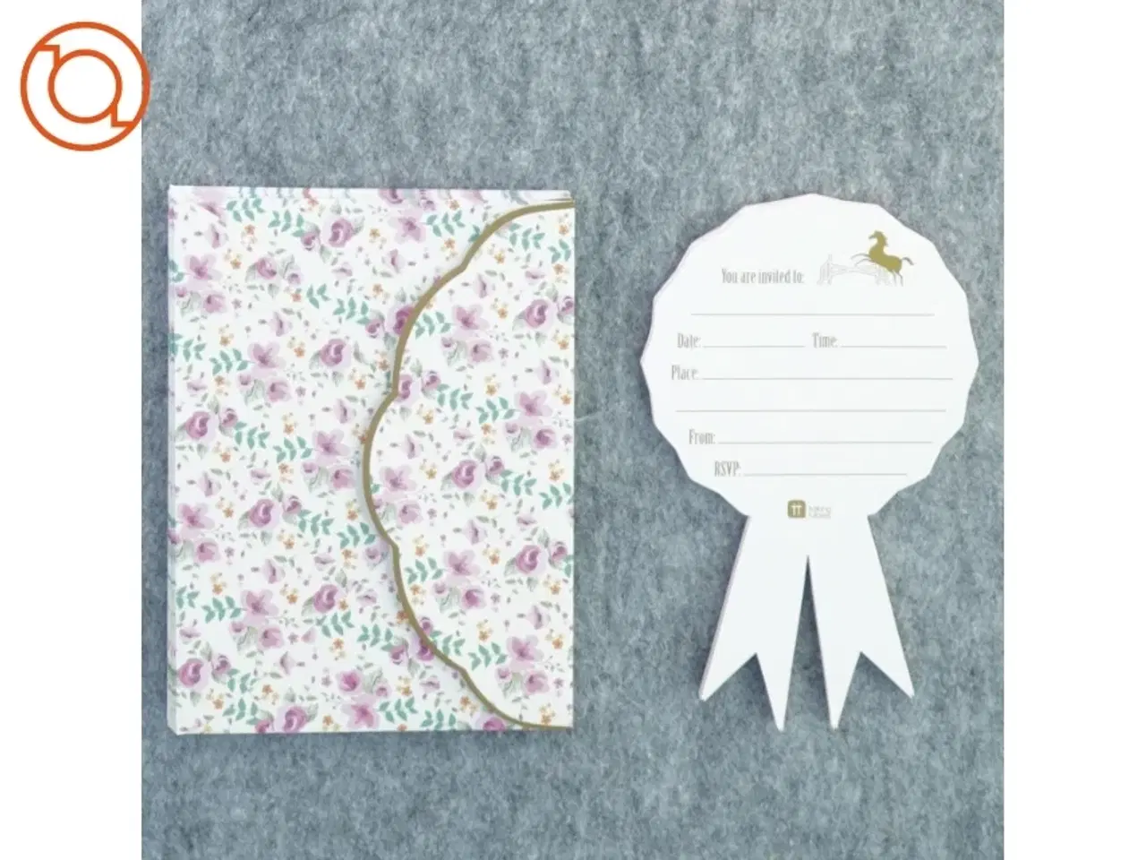 Billede 3 - Invitationer til fest fra Talking Tables (str. 17 x 13 cm)